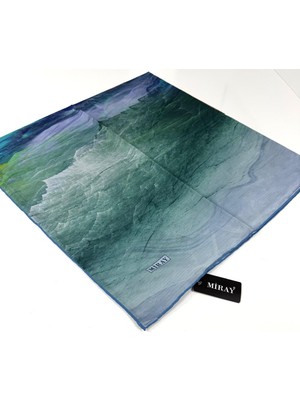 Miray Nevada Büyük Boy Organik Pamuk Eşarp - 120 x 120 - 06252 07