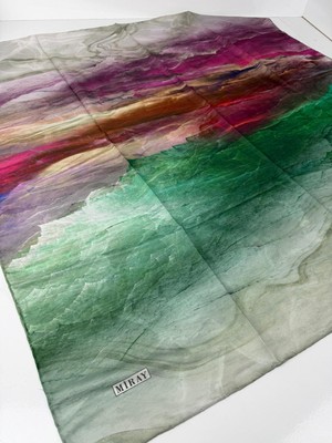 Miray Nevada Büyük Boy Organik Pamuk Eşarp - 120 x 120 - 06252 03