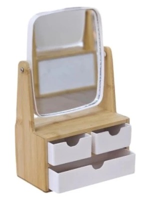 Flamex Ahşap 3 Çekmeceli Ayna