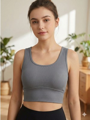 Ftilli Spor Crop Büstiyer