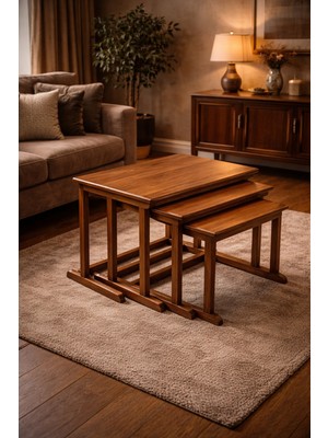 Furax Zigon Sehpa C Serisi Ceviz Ceviz