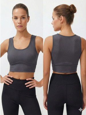 Ftilli Spor Crop Büstiyer