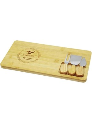 Flamex Bambu Peynir Kesme Sunum Tahtası