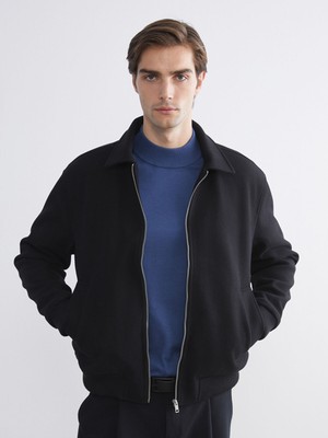 Lc Waikiki Yeni Sezon Standart Kalıp Gömlek Yaka Erkek Mont