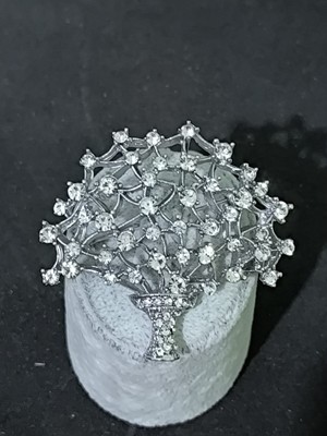 Vulwox Işıltılı Ağaç Broş