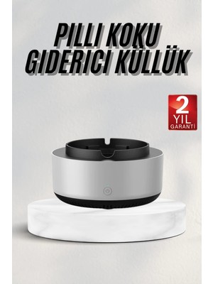 Flamex Akıllı Kokusuz Küllük Dumanı Içine Çeken Kül Tablası Hava Temizleyici