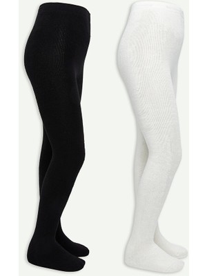 Lc Waikiki Yeni Sezon Basic Kız Çocuk Külotlu Çorap 2'li