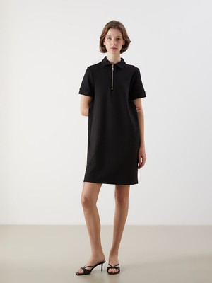 Lc Waikiki Yeni Sezon Polo Yaka Mini Elbise