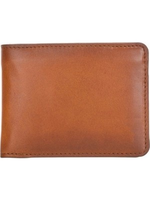 Flamex Pier Deri Erkek Cüzdan RST2EF Taba