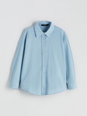 Lc Waikiki Yeni Sezon Uzun Kollu Kız Çocuk Dokulu Gömlek