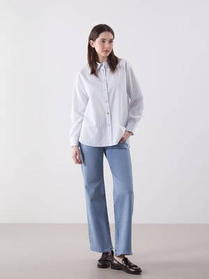 Lc Waikiki Yeni Sezon Wideleg Kadın Jean Pantolon