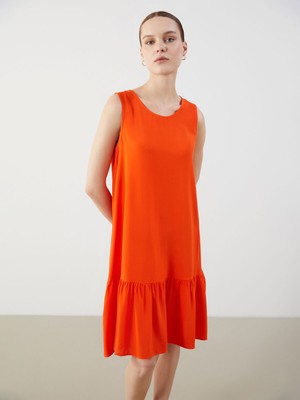 Lc Waikiki Yeni Sezon Bisiklet Yaka Mini Elbise