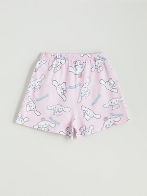 Lc Waikiki Yeni Sezon Cinnamoroll Baskılı Kız Çocuk Pijama Şort