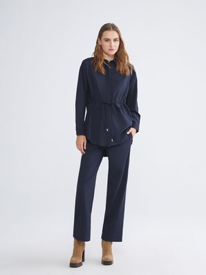 Lc Waikiki Yeni Sezon Beli Lastikli Geniş Paça Kadın Pantolon