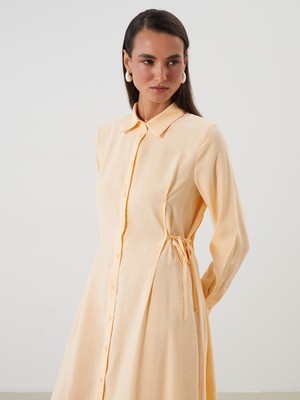 Lc Waikiki Yeni Sezon Modal Karışımlı Gömlek Elbise