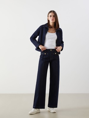 Lc Waikiki Yeni Sezon Wideleg Kadın Jean Pantolon