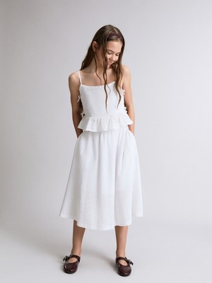 Lc Waikiki Yeni Sezon Beli Lastikli Kız Çocuk Etek