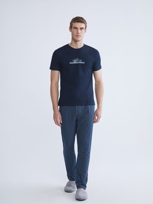 Lc Waikiki Yeni Sezon Standart Kalıp Erkek Pijama Takımı