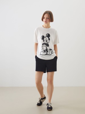 Lc Waikiki Yeni Sezon Beli Lastikli Kadın Şort