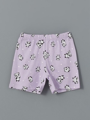 Lc Waikiki Yeni Sezon Beli Lastikli Baskılı Kız Çocuk Pijama Şort