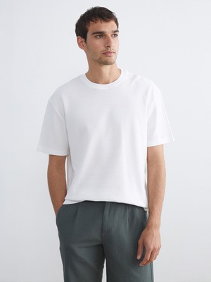 Lc Waikiki Yeni Sezon Bisiklet Yaka Erkek Tişört