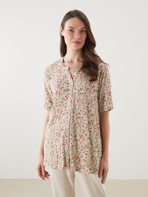 Lc Waikiki Yeni Sezon Regular Fit Krinkle Kadın Gömlek