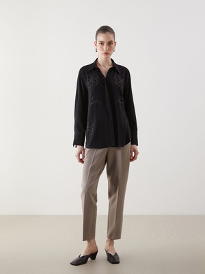 Lc Waikiki Yeni Sezon Loose Fit Kadın Aerobin Gömlek