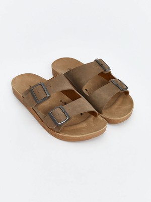 Lc Waikiki Yeni Sezon Çift Bantlı Erkek Terlik