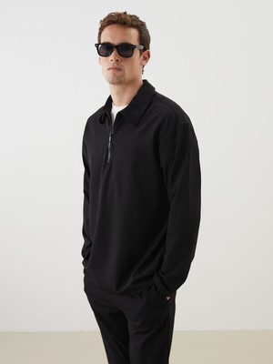 Lc Waikiki Yeni Sezon Polo Yaka Uzun Kollu Erkek Sweatshirt