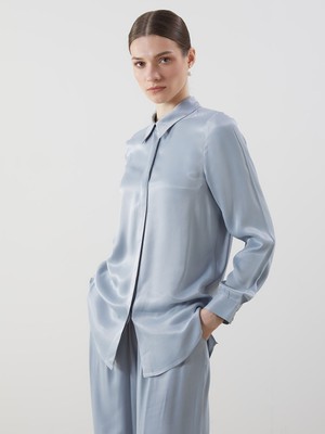 Lc Waikiki Yeni Sezon Saten Kadın Gömlek Tunik