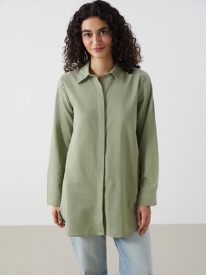 Lc Waikiki Yeni Sezon Regular Fit Kadın Gömlek Tunik