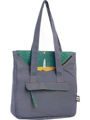 Pisikopat Sanatsal Kutup Ayısı Omuz Çantası - Unisex, Fonksiyonel