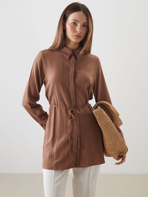 Lc Waikiki Yeni Sezon Dokulu Kadın Gömlek Tunik