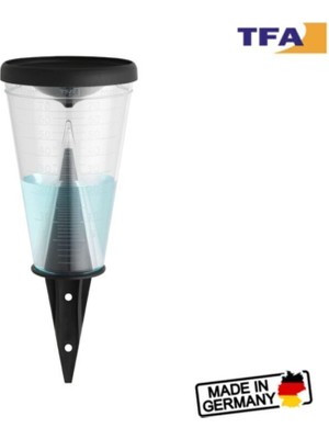 Normadia Şeffaf Yağmur Ölçer, Bahçe ve Dış Mekan Kullanımı Için Ideal