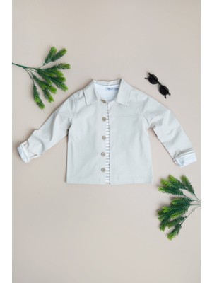 FullaModa %100 Pamuk Çizgili Erkek Çocuk 2 Li Jean Takım