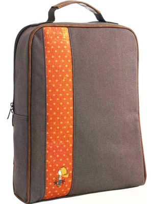 Pisikopat Modern Minimal Tasarımlı Küçük Prens Desenli Sanatsal Panelli Canvas Laptop & Sırt Çantası