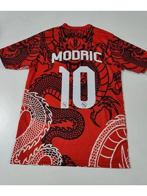 R.madridd 2023/24 Yeni Sezon Luka Modrıc Özel Konsept Forması (Red)