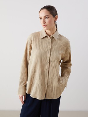 Lc Waikiki Yeni Sezon Düz Müslin Kadın Gömlek Tunik