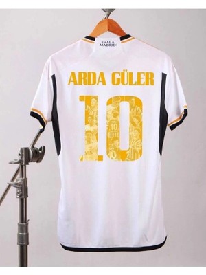 R.madridd 2023-24 Yeni Sezon A.r.d.a Güler Iç Saha Gold Özel Tasarım Forması