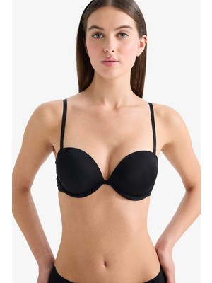 DeFacto Micro Kaplı Yarım Dolgulu Balenli Straplez Sütyen T8481AZ26SP