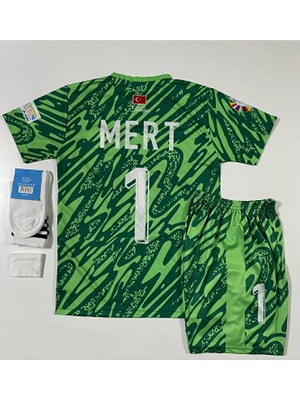 Mert Günok Milli Takım Euro 2024 Çocuk Kaleci Forması (Hediyeli)