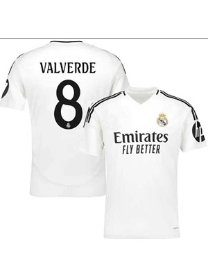 Real Madrid 2024/25 Yeni Sezon Federico Valverde Iç Saha Forması