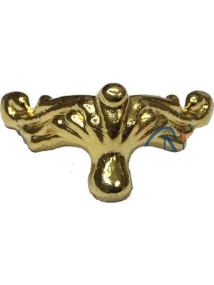 Esranın Dünyası Köşe Etekli Sandık Ayağı, Kutu Ayak 1,5 cm - Sarı RSKRG34-ESRDNS