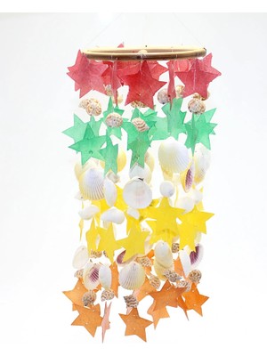 Esranın Dünyası Sedefli Rüzgar Çanı Model 4 RSKRG34-ESRDNS