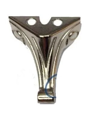 Esranın Dünyası Moda Ahşap, Mdf, Sunta Sandık Ayağı, Kutu Ayak 2,5 cm - Nikel RSKRG34-ESRDNS