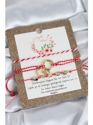 Mey İthalat Mey Ithalat® Marteniçka Bileklik 3'lü Kelebekli Model