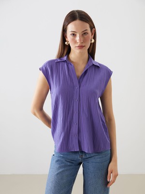 Lc Waikiki Yeni Sezon Dokulu Kadın Gömlek