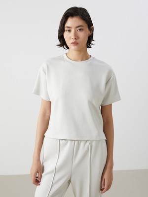 Lc Waikiki Yeni Sezon Bisiklet Yaka Kadın Tişört