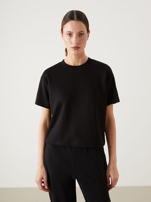 Lc Waikiki Yeni Sezon Bisiklet Yaka Kadın Tişört