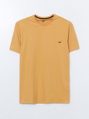 Lc Waikiki Yeni Sezon Bisiklet Yaka Kısa Kollu Erkek Pijama Üst